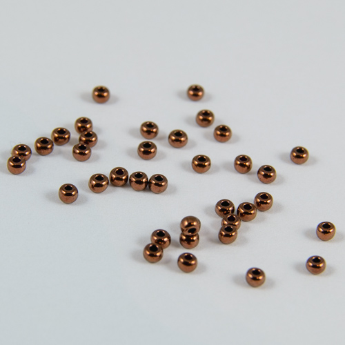 0330 Antique cooper loose bead 2mm