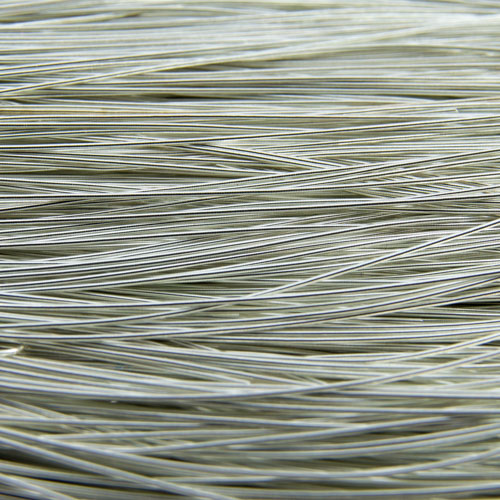 A112. Silver color smooth purl 0,5mm (5 meters)