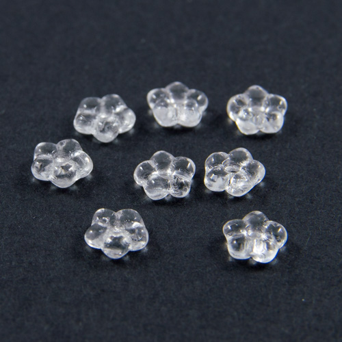 PF01. Perles fleurs cristal 5mm