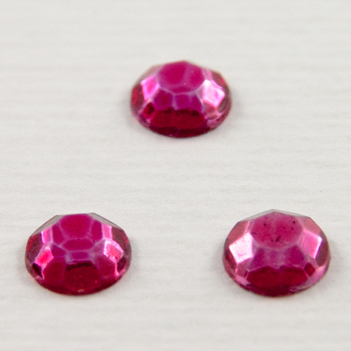 V01. Indian pink sew-on stones 7mm